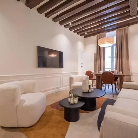 Luxury One Bedroom Flat Near Le Louvre I-3
