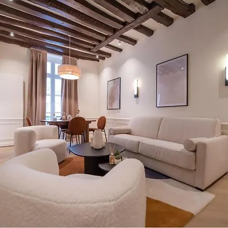 Luxury One Bedroom Flat Near Le Louvre I-2